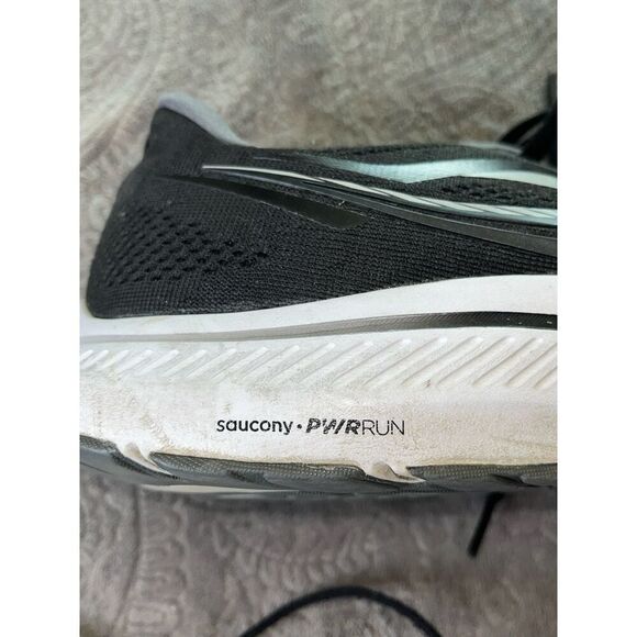 SAUCONY Men’s PWRRUN+ FormFit Black Engineered Mesh Running Size 12.5 - Picture 8 of 8